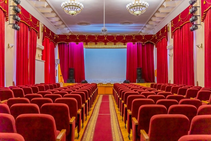 Актовый зал в санатории им.И.М.Сеченова в городе Ессентуки - фотография