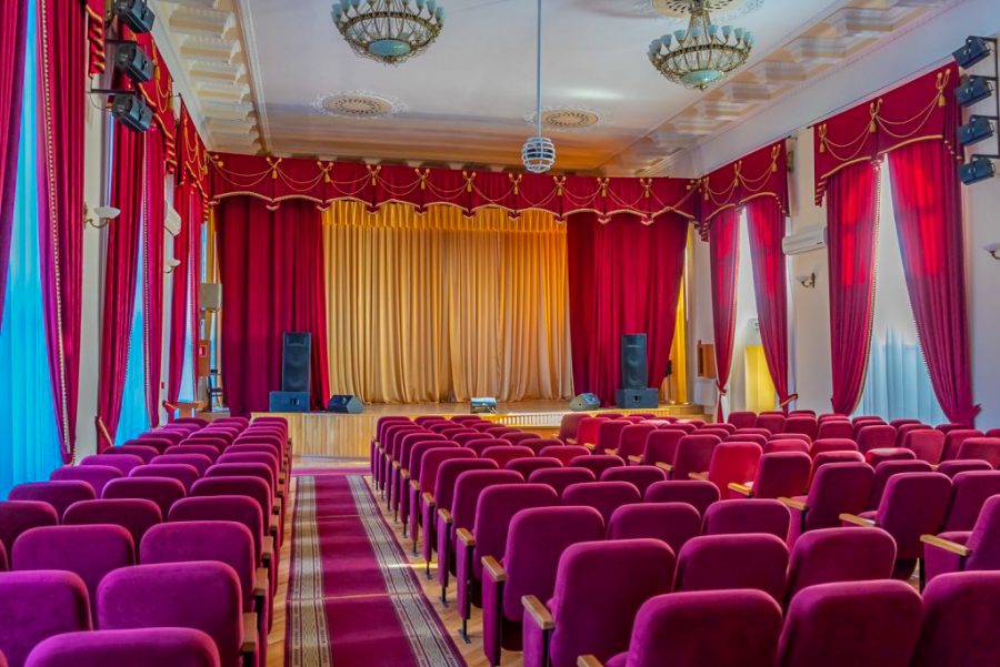 Актовый зал в санатории им.И.М.Сеченова в городе Ессентуки - фотография