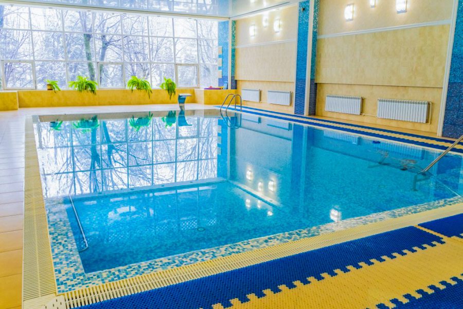 Бассейн в санатории им.И.М.Сеченова в городе Ессентуки - фотография