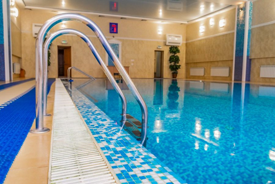 Бассейн в санатории им.И.М.Сеченова в городе Ессентуки - фотография