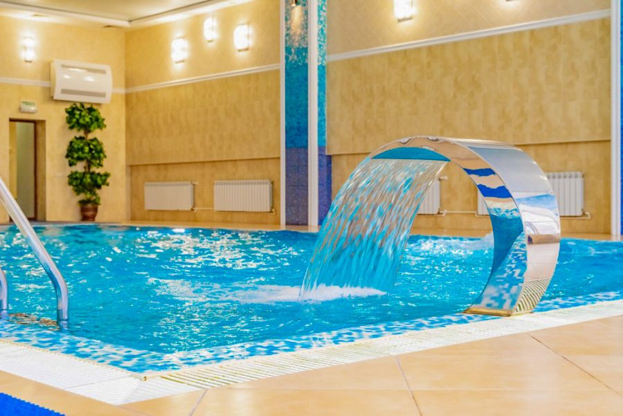 Бассейн в санатории им.И.М.Сеченова в городе Ессентуки - фотография