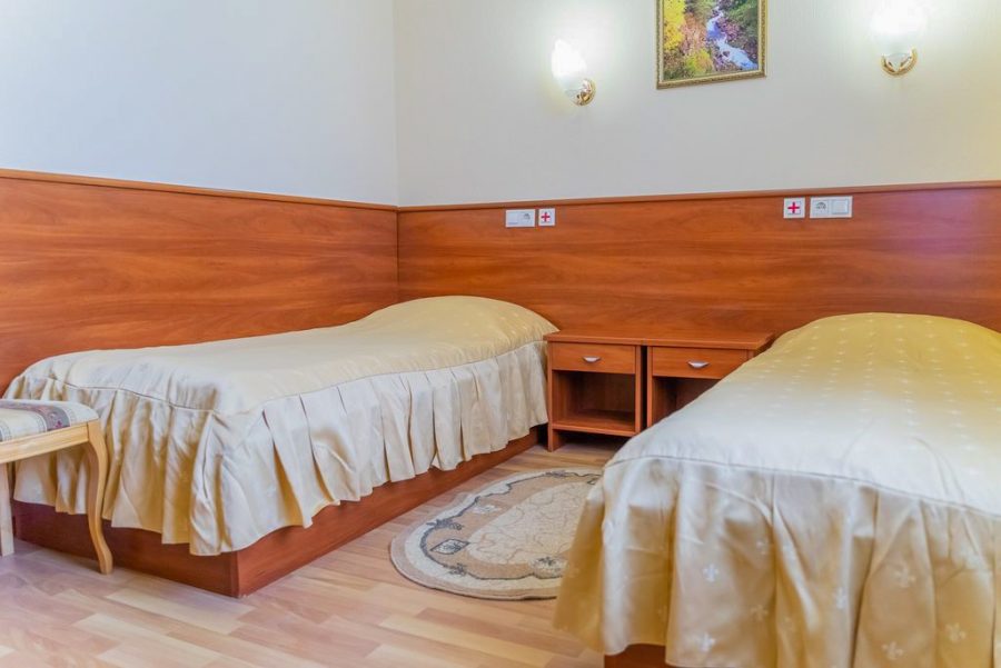 Двухместный номер стандарт в санатории им.И.М.Сеченова в городе Ессентуки - фотография