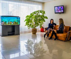 Холл в санатории им.И.М.Сеченова в городе Ессентуки - фотография