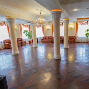Холл в санатории им.И.М.Сеченова в городе Ессентуки - фотография