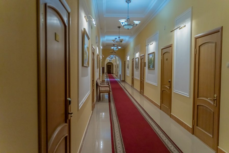 Коридор в санатории им.И.М.Сеченова в городе Ессентуки - фотография
