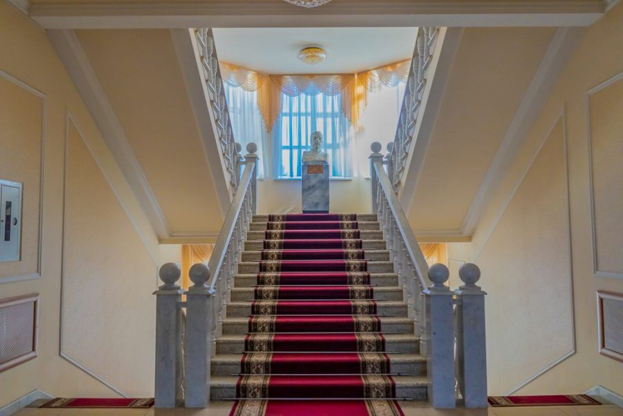 Коридор в санатории им.И.М.Сеченова в городе Ессентуки - фотография