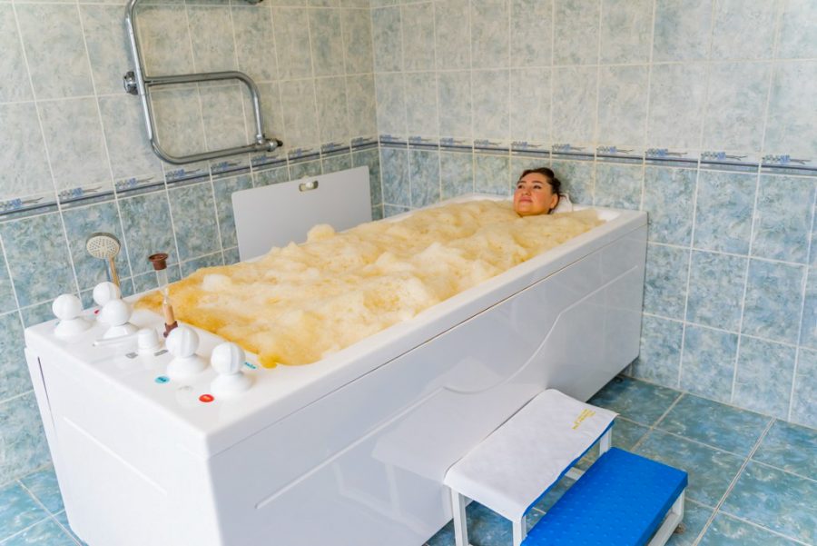 Пенно солодковая ванна в санатории им.И.М.Сеченова в городе Ессентуки - фотография