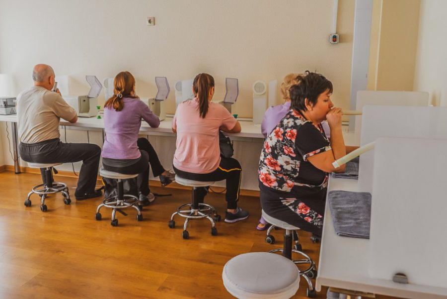 Ингаляции в санатории им.И.М.Сеченова в городе Ессентуки - фотография