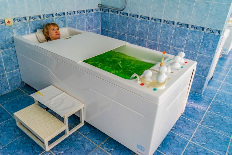 Хвойно жемчужная ванна в санатории им.И.М.Сеченова в городе Ессентуки - фотография