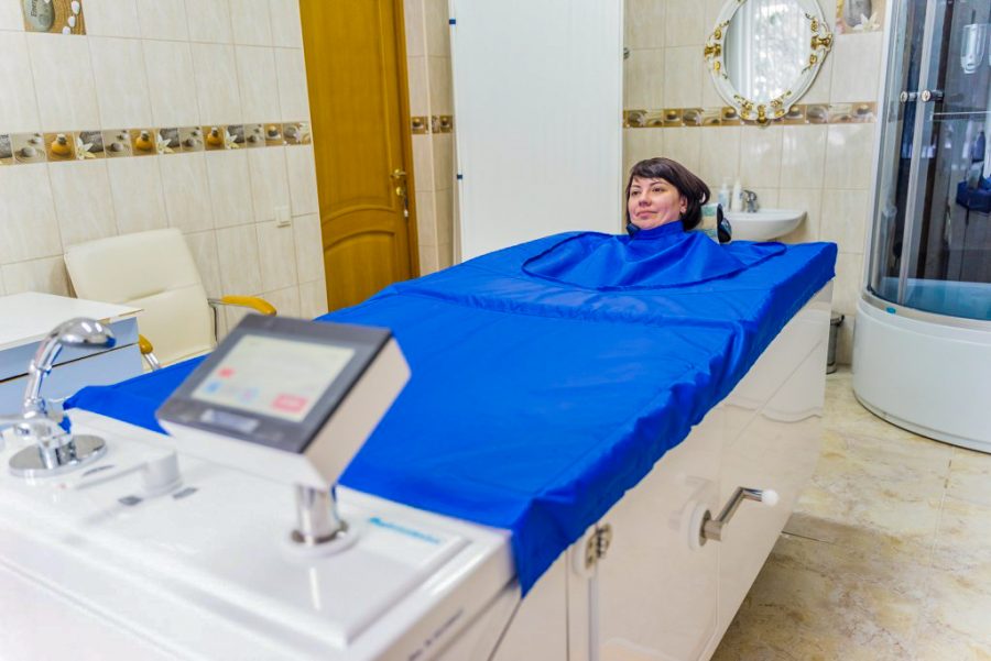 Суховоздушная углекислая ванна в санатории им.И.М.Сеченова в городе Ессентуки - фотография