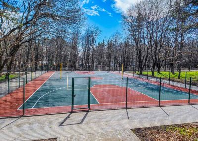 Спортивная площадка в санатории им.И.М.Сеченова в городе Ессентуки - фотография