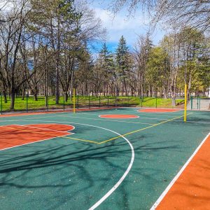 Спортивная площадка в санатории им.И.М.Сеченова в городе Ессентуки - фотография