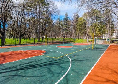 Спортивная площадка в санатории им.И.М.Сеченова в городе Ессентуки - фотография