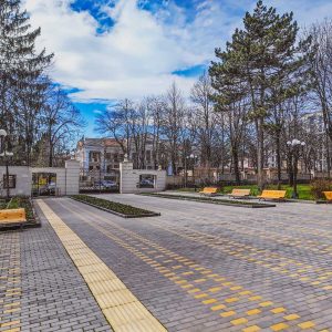 Территория в санатории им.И.М.Сеченова в городе Ессентуки - фотография