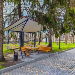 Беседка в санатории им.И.М.Сеченова в городе Ессентуки - фотография