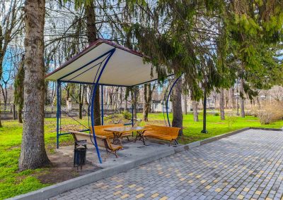 Беседка в санатории им.И.М.Сеченова в городе Ессентуки - фотография