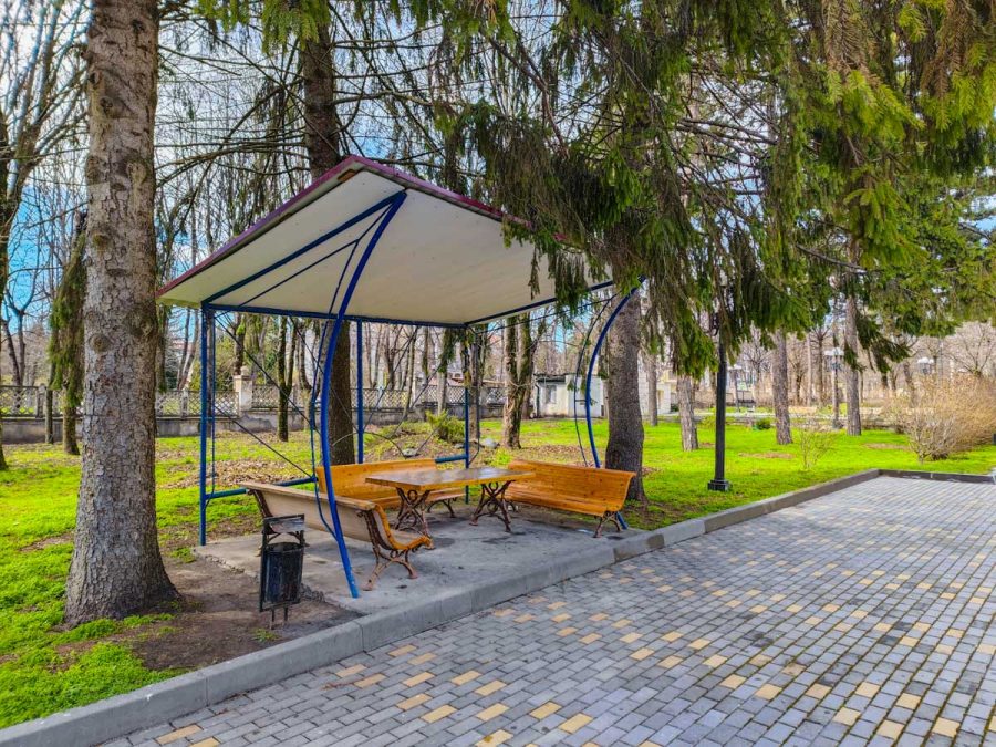 Беседка в санатории им.И.М.Сеченова в городе Ессентуки - фотография