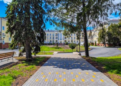 Территория в санатории им.И.М.Сеченова в городе Ессентуки - фотография