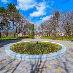 Территория в санатории им.И.М.Сеченова в городе Ессентуки - фотография