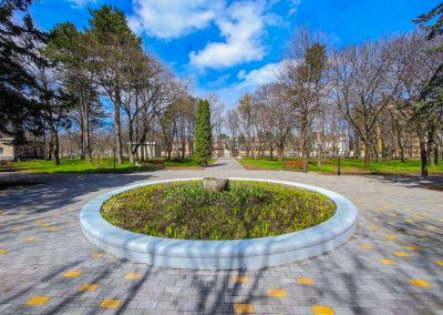 Территория в санатории им.И.М.Сеченова в городе Ессентуки - фотография