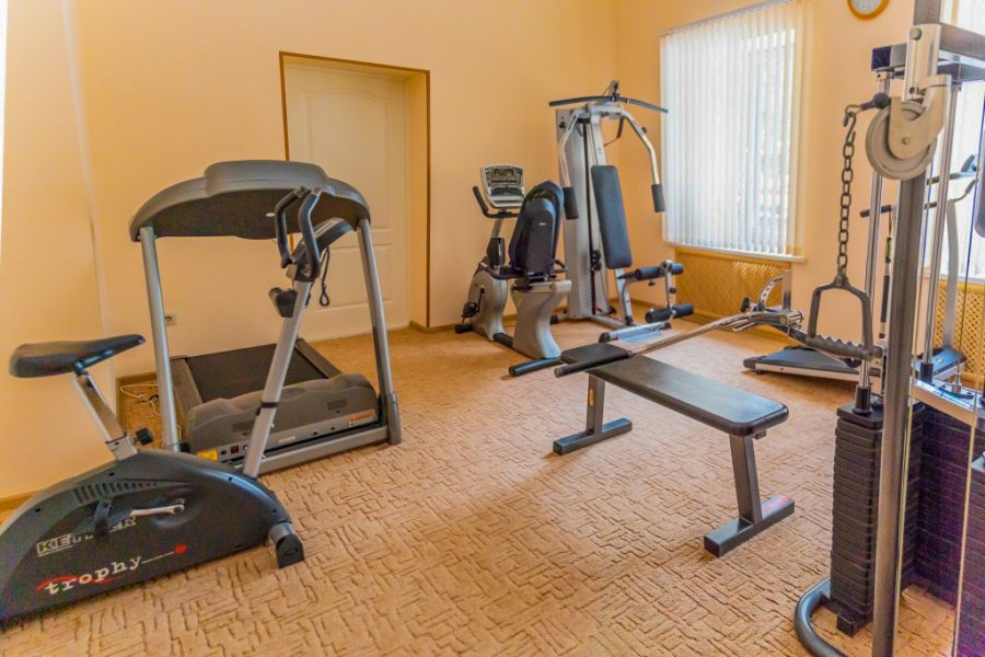 Тренажерный зал в санатории им.И.М.Сеченова в городе Ессентуки - фотография