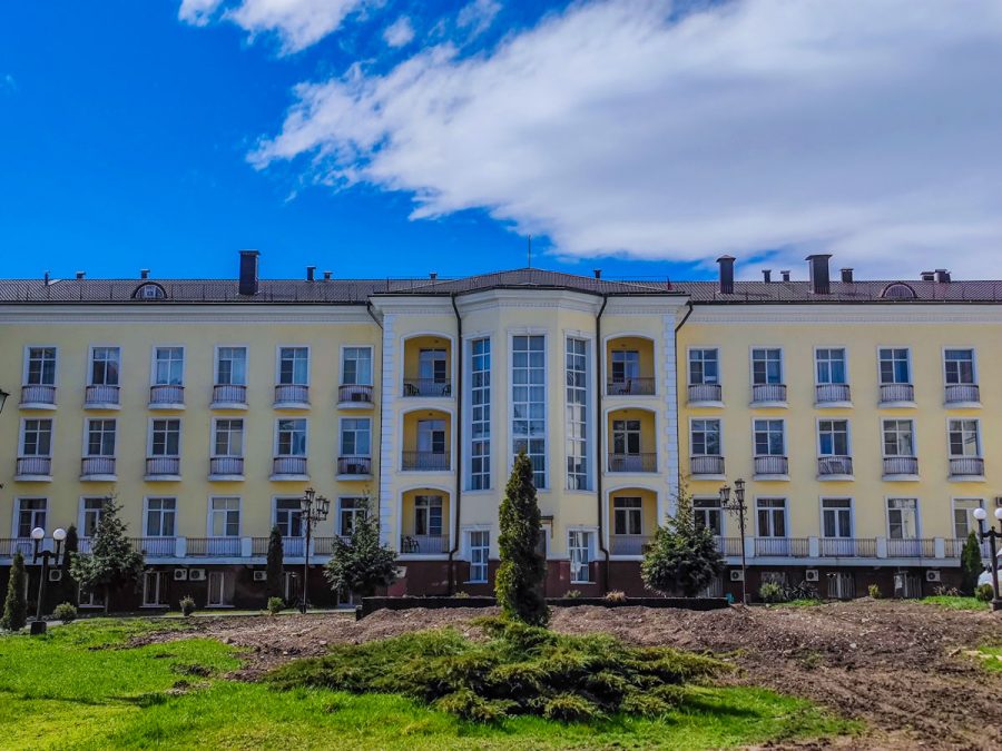 Корпус санатория им.И.М.Сеченова в городе Ессентуки - фотография