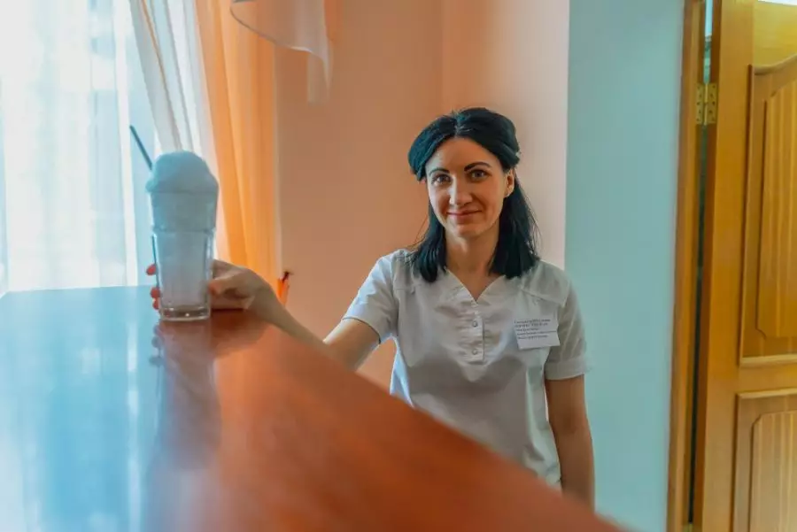 Кислородный коктейль в санатории им.И.М.Сеченова в городе Ессентуки - фотография